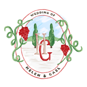 Customized illustrated monogram